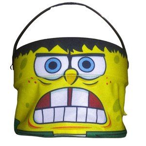 SpongeBob Square Pants Frankenstein Plush Halloween Bucket Collapsible Viacom